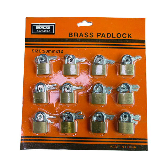 Thin Brass Padlock