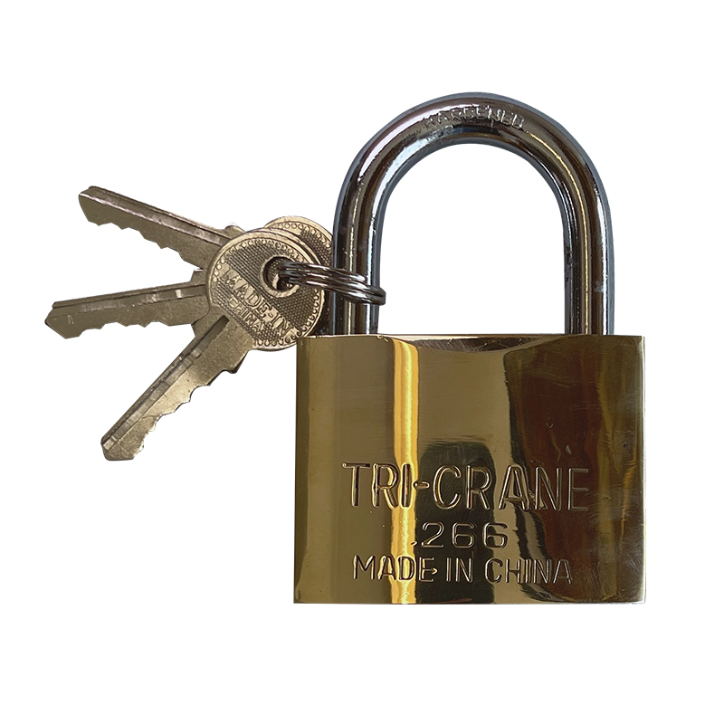 Shiny Finish Brass Padlock